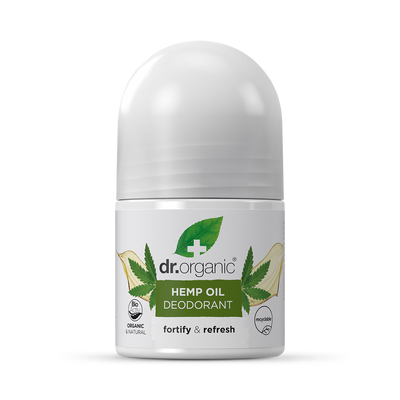 Dr Organic Hanföl Deodorant Roll-On 50ml