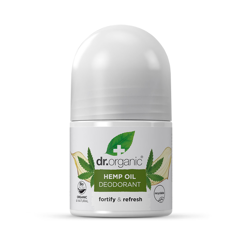 Dr Organic hemp oil deodorant 50ml - British product