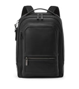 Harrods Tumi Leather Harrison Backpack- Buy online at McGrocer