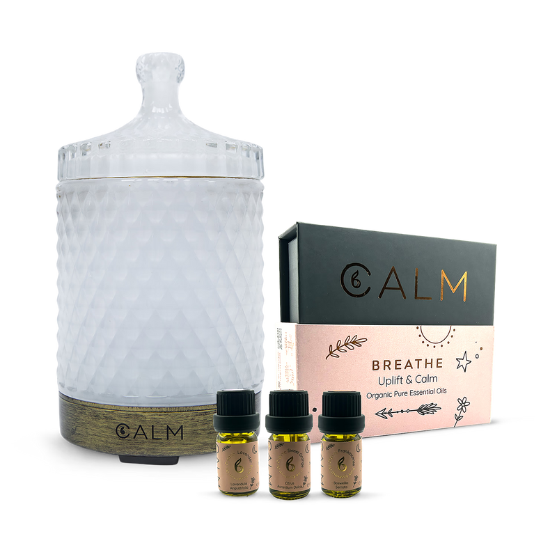B Calm diffuser and essential oil set 3x5ml (British brand)