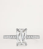 Boodles Harmony engagement ring with Ashoka-cut diamond, UK version