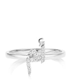 NOA Mama Arabic ring white gold diamond, UK version