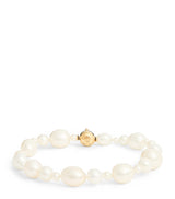 Harrods Sophie Bille Brahe Yellow Gold and Pearl Peggy Bracelet- Buy online at McGrocer