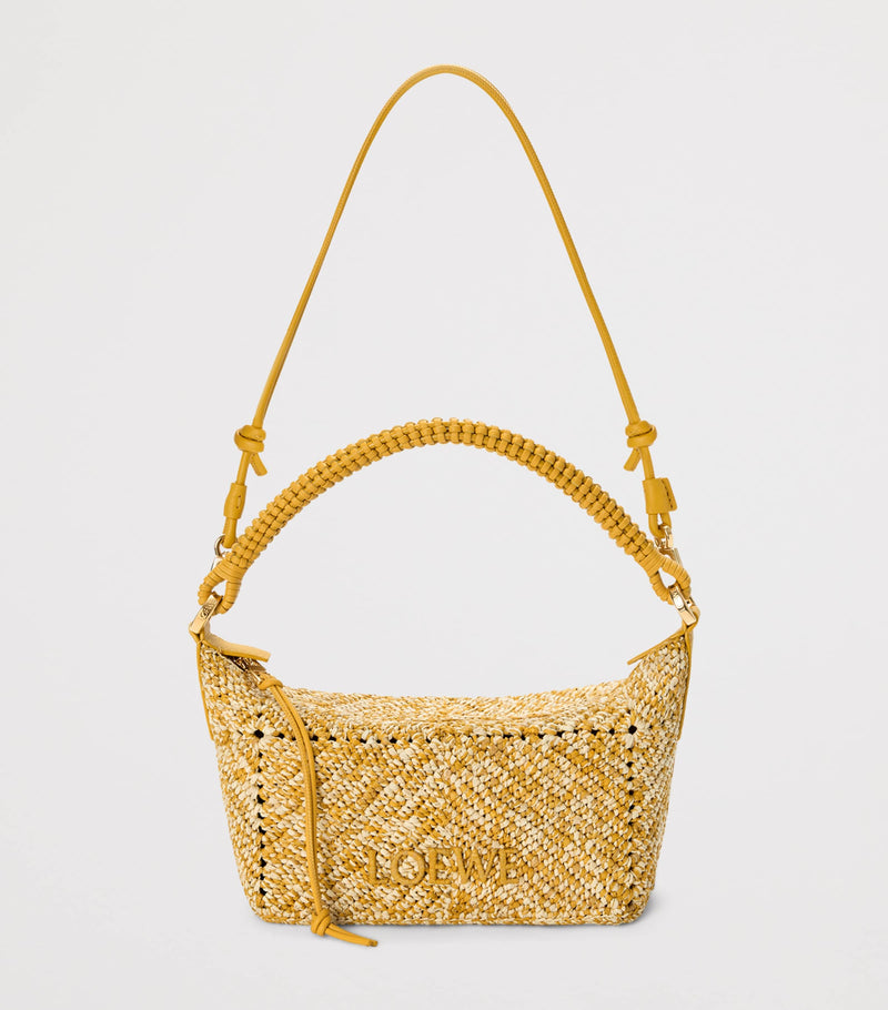 LOEWE Raffia Cala Pouch handwoven raffia bag, UK version