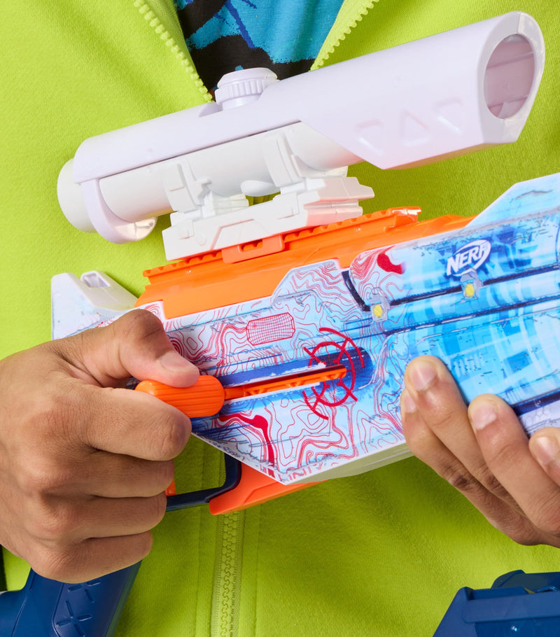 Nerf Arctic Zerostriker foam dart blaster, imported from the UK