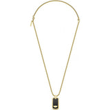 Superdrug Police Gold Mens Stamp Necklace- Buy online at McGrocer