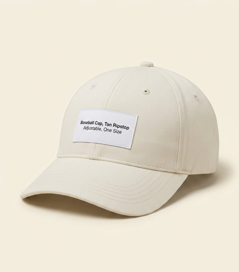 Prada designer cotton ripstop baseball cap (British brand)