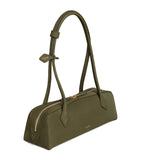 Alaïa Le Teckel medium nubuck shoulder bag, imported from the UK