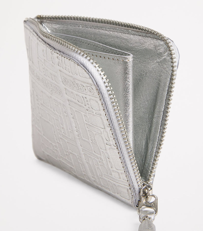 Comme des Garçons leather zipped card holder - British product
