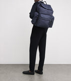 Emporio Armani padded jacquard backpack (British brand)