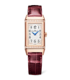 Jaeger-LeCoultre pink gold diamond Reverso One Duetto watch 20mm - British product