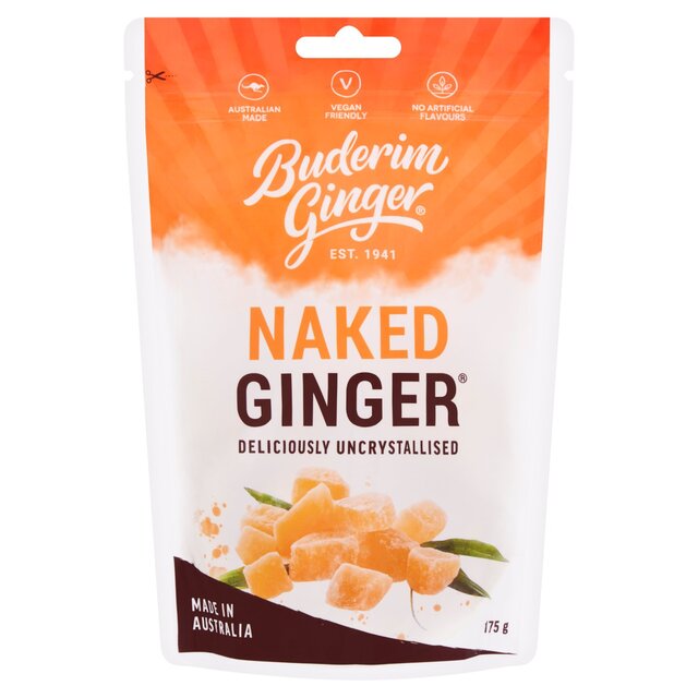 Buderim Ginger Naked Ginger 175g - McGrocer