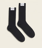 Pair of McQueen cotton-blend logo socks (British brand)