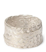 Harrods Our Legacy Sterling Silver Knit Ring- Buy online at McGrocer
