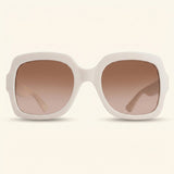 Gucci GG1337S braun-verlaufende Damen Sonnenbrille - Britisches Produkt