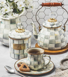 MacKenzie-Childs Sterling Check mug - British product
