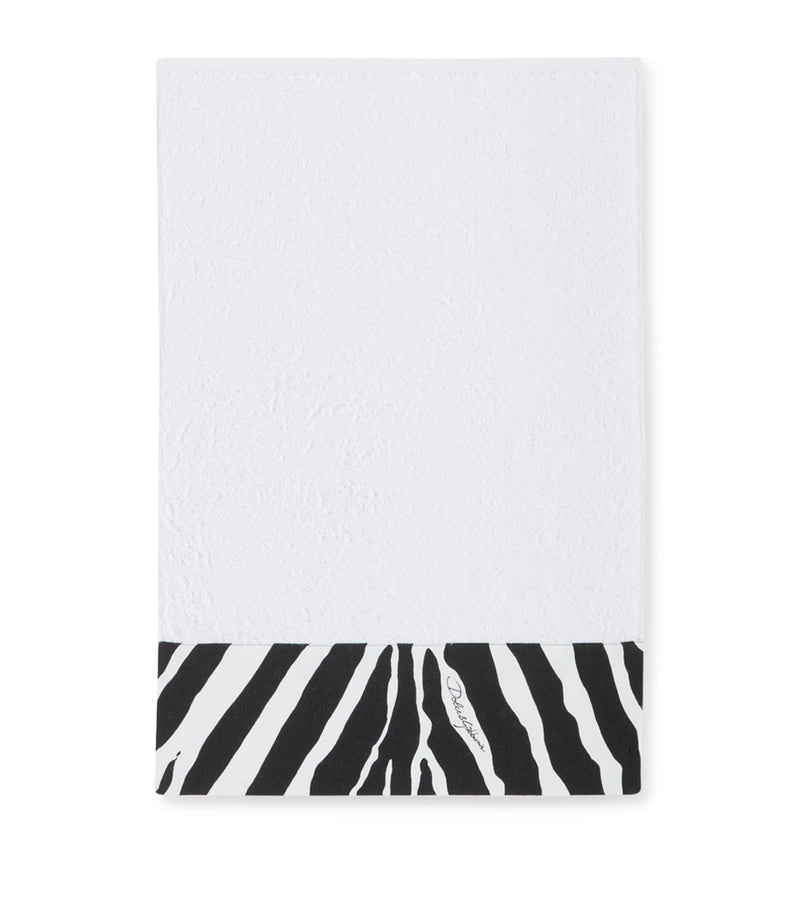 Dolce&Gabbana Casa zebra bath towel set of 5 - British product