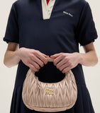 Miu Miu Matelassé Leather Wander top-handle bag (British brand)
