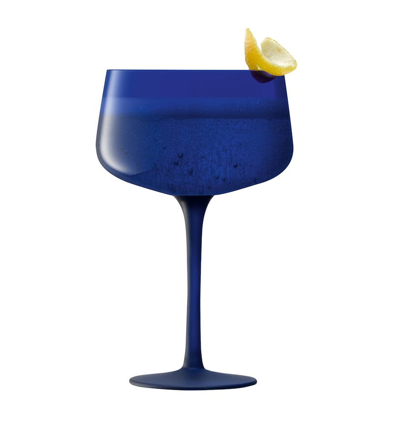 LSA International Arc Contrast cocktail glasses set of 2 280ml - British product