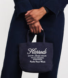Harrods small embroidered logo tote bag, UK version