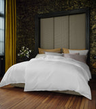 Schlossberg king fitted sheet in cotton sateen, imported from the UK