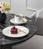 Villeroy & Boch bone porcelain Château Septfontaines coffee cup H10cm (British brand)