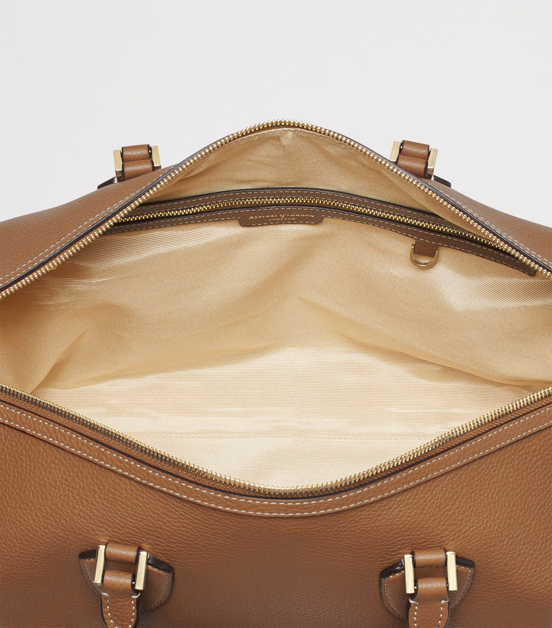 Aspinal of London Leather Hudson flight bag - British product