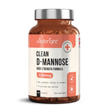 VitaBright D-Mannose supplement 180 capsules, imported from the UK
