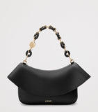 LOEWE Ola shoulder bag in calf leather with pebble hardware - British product