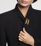Boucheron Serpent Bohème yellow gold diamond brooch, imported from the UK