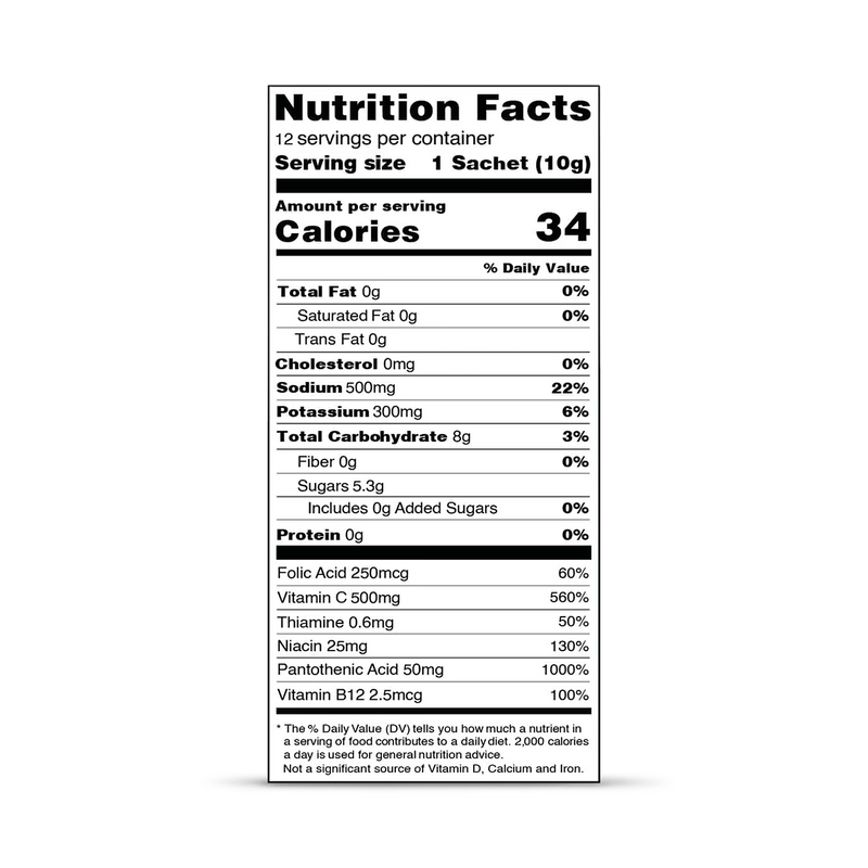 Revival Wild Cherry hydration powder 12 pack, UK version