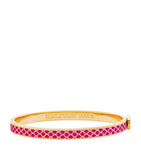 Halcyon Days gold-plated enamel salamander bangle, UK version