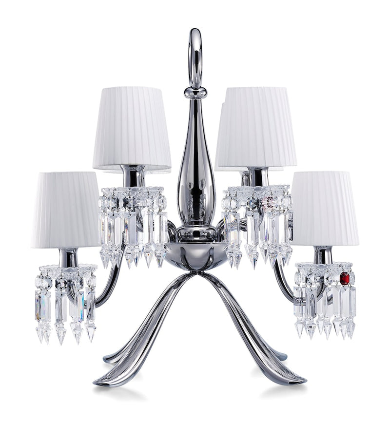 Baccarat Zénith Nomade 6-light crystal chandelier (British brand)