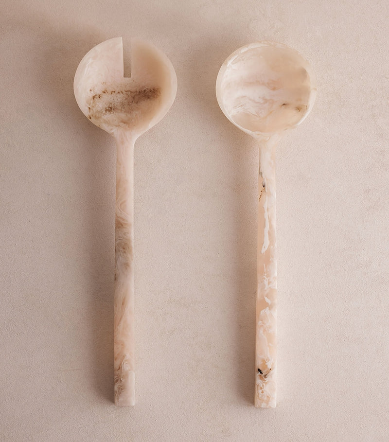 Soho Home resin Henrietta salad spoon set 30cm - British product