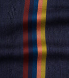 Paul Smith virgin wool-blend central stripe scarf, UK version