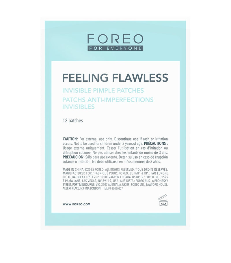 Foreo invisible pimple patches box of 48 (British brand)
