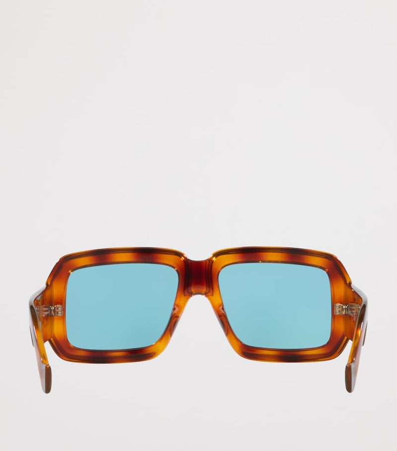 LOEWE Paula's Ibiza diving mask sunglasses oversized tortoiseshell (British brand)