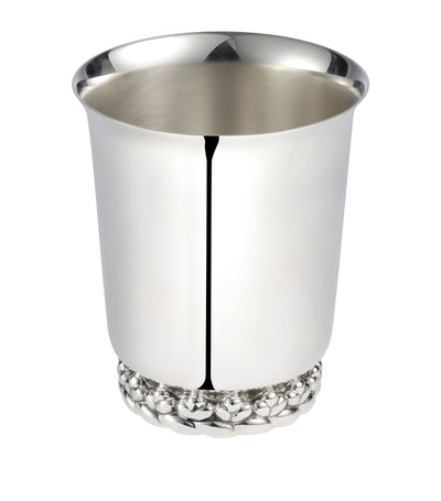 Harrods Christofle Silver-Plated Babylone Tumbler Glass- Buy online at McGrocer