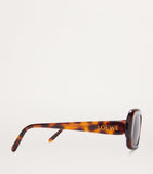 LOEWE rectangular slim acetate sunglasses, UK version