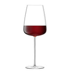 Set of two LSA International red wine grand glasses with 800ml capacity, UK version