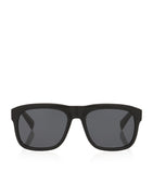Saint Laurent SL 558 rectangular acetate sunglasses, imported from the UK