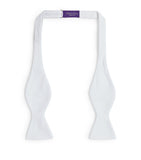 Ralph Lauren all-white cotton piqué bow tie (British brand)