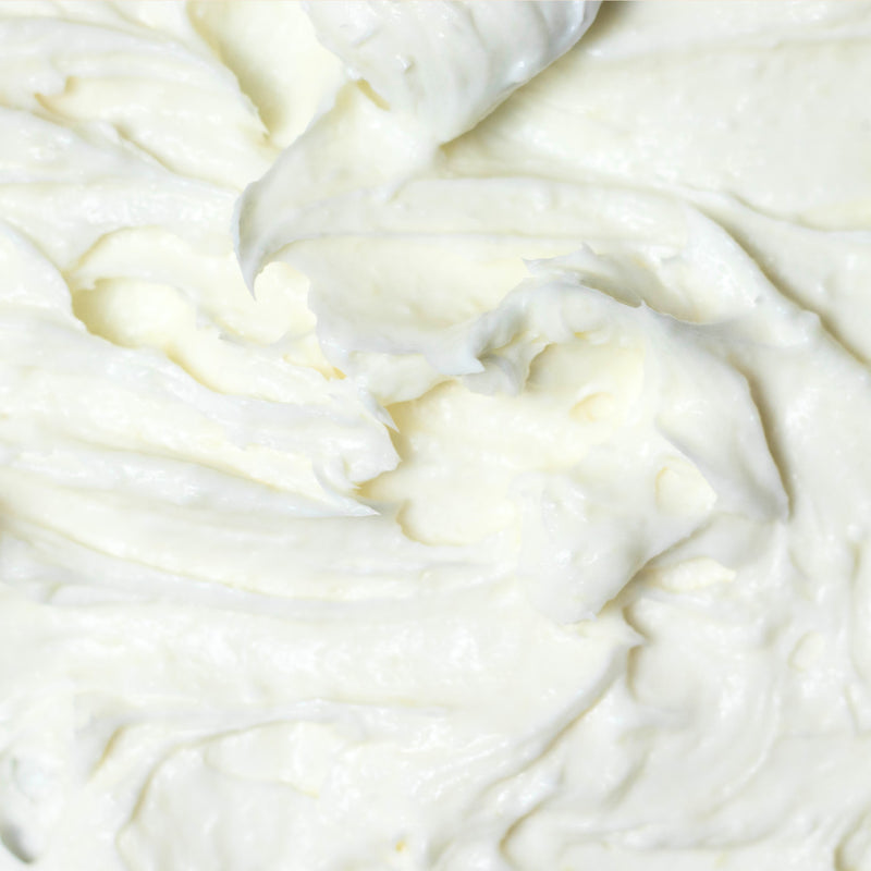 Jasmine body butter with jojoba oil in hand-painted jar, imported from the UK