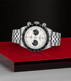 TUDOR Black Bay Chrono stainless steel watch 41mm (British brand)