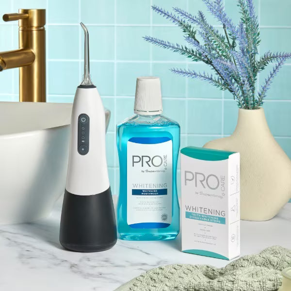 ProCare Water Flosser Black unit, imported from the UK