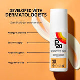 Riemann P20 Sensitive Sun Cream 200ml, imported from the UK