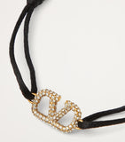 Valentino Garavani bracelet with crystal VLogo signature, UK version