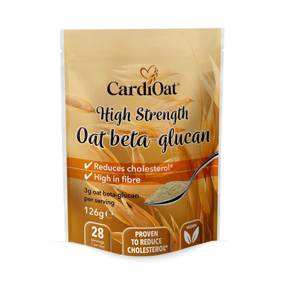 Holland & Barrett CardiOat High Strength Oat Beta-Glucan Powder 126g- Buy online at McGrocer