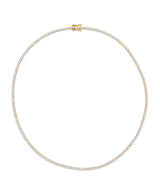 Harrods Harrods Yellow Gold and Diamond Tennis Necklace (5.25ct)- Buy online at McGrocer