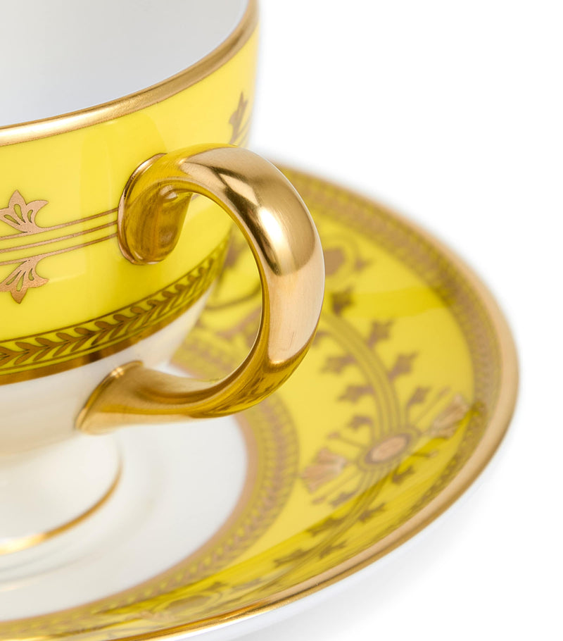 Wedgwood Bone China Bacchus teacup and saucer (British brand)